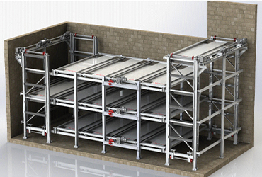 Horizontal Circulation Puzzle Car Parking System Manufacturer in Pune